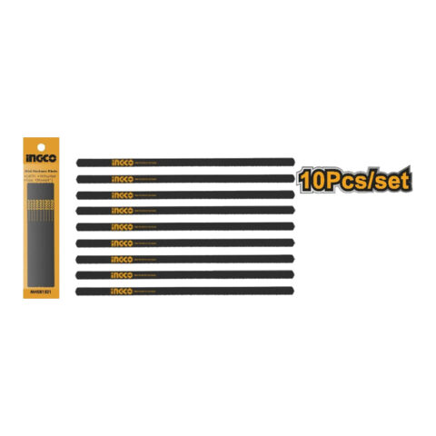 10Pcs / Set Mini Hacksaw Blade 6 Inch 24T MHSB1521 ING-HT