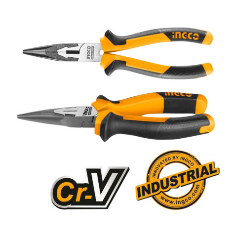 Industrial 6-Inch Long Nose Pliers Cr-V HLNP28168 ING-HT