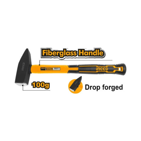 Carbon Steel Hammerhead Machinist Hammer 100g HMHS81001 ING-HT