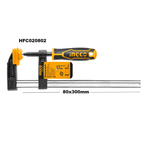 F-Clamp with Rubber Handle HFC020802 ING-HT