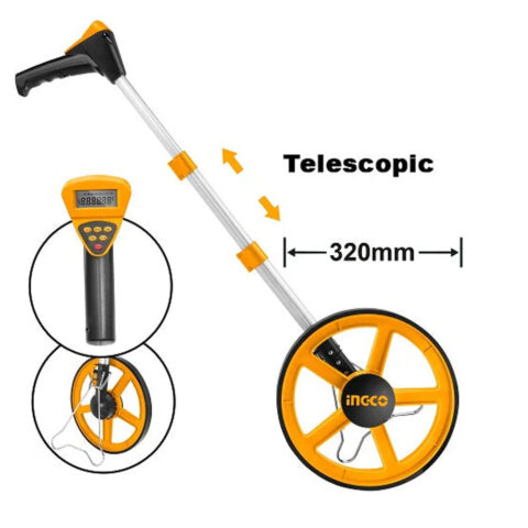Digital Display Measuring Wheel with Stand Metric & Inch HDMW23 ING-MT