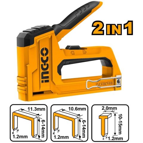 2 in 1 Super Select Staple Gun Tacker Tucker HSG1406 ING-HT
