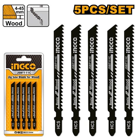 5PCS Jigsaw Blade JSBT111C ING-AC