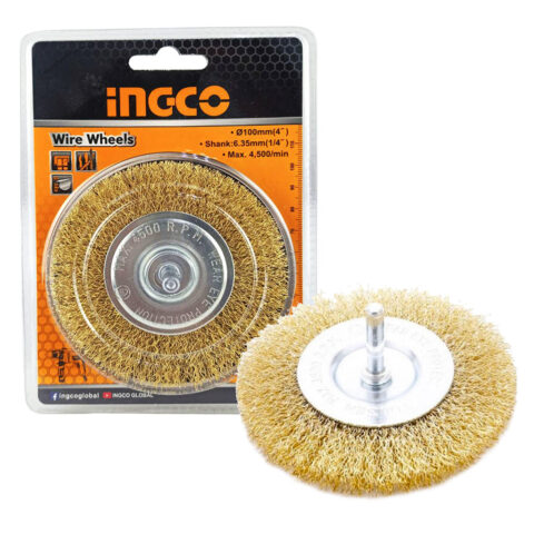 Wire Wheels Brush for Drill 4 Inch WB41001 ING-AC