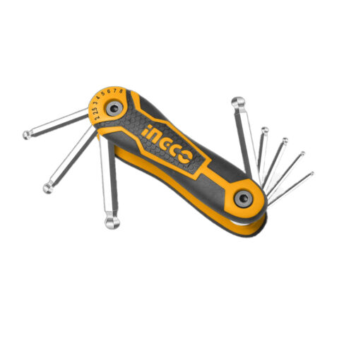Ball Point Hex Key Set CR-V Material HHK14082 ING-HT