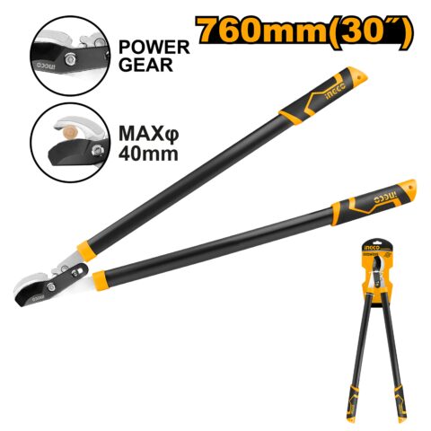 30inch(760mm) Industrial Long Lopper Pruning Shears with Gear HLT7608 ING-GT