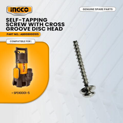 INGCO AB008000105 Self-Tapping Screw with Cross Groove Disc Head