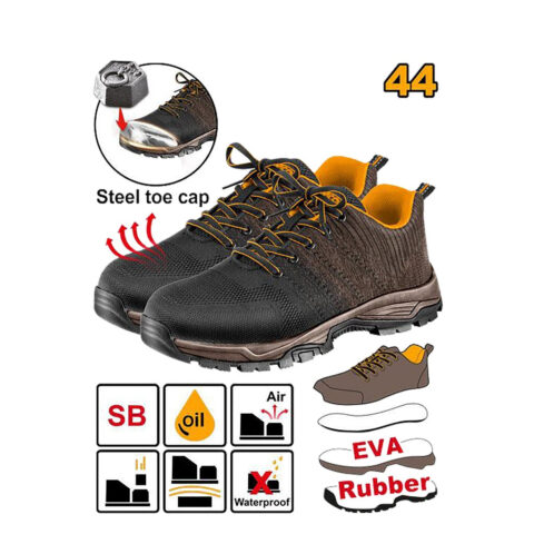 Safety Boots NE 44 with Safety Steel Toe Cap & Textile Material SSH82SB.44 ING-HT