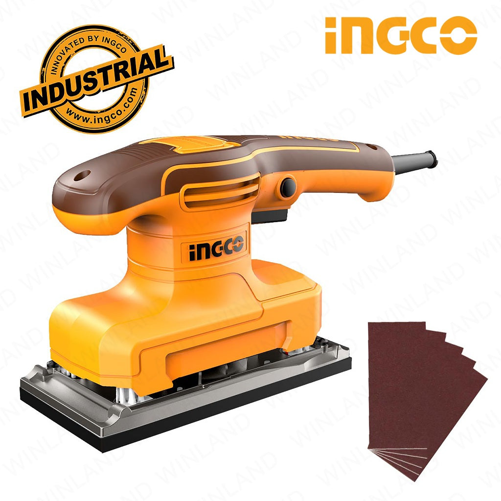 Ingco Finishing Sander Sanding Machine Power Tools 90 x 180mm 320W FS3216 ING-PT - Image 6