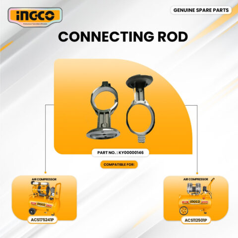 INGCO KY00000146 Oilless 750W (1HP) 24L and Oilless (X2) 1500W (2HP) 5 ING-SP