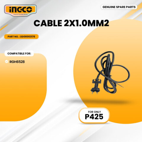 INGCO DD00003178 Cable 2X1.0mm2