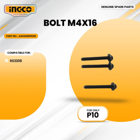 INGCO AA043000049 Bolt M4x16