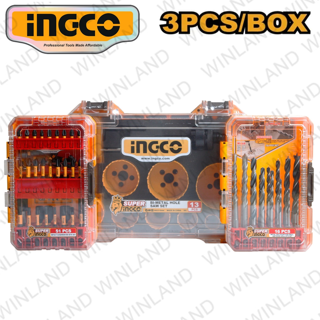 Ingco Set of 3 PCS Combo Set Accessories only COS23031 ING-HT - Image 2