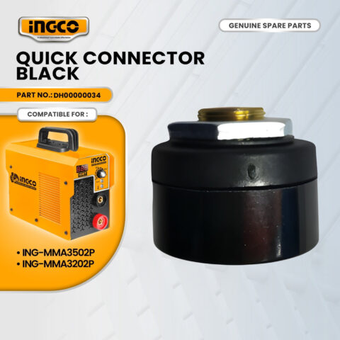 INGCO DH00000034 Quick Connector (Black) ING-SP