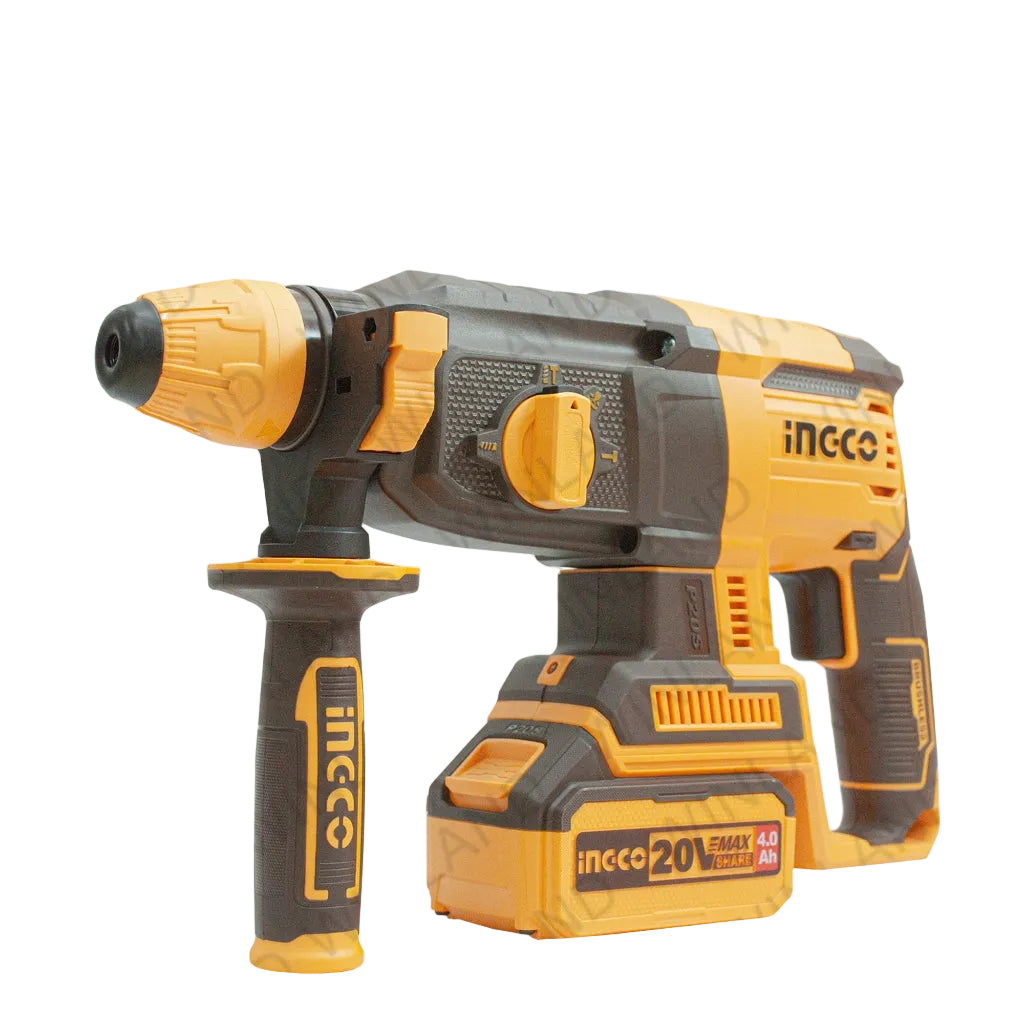 Ingco P20S 20V Cordless Rotary Hammer 26mm Lithium-Ion - CRHLI202682 ING-HT - Image 2