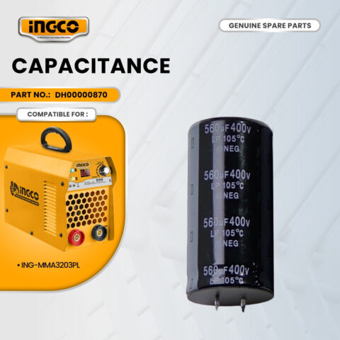 INGCO DH00000870 Capacitance
