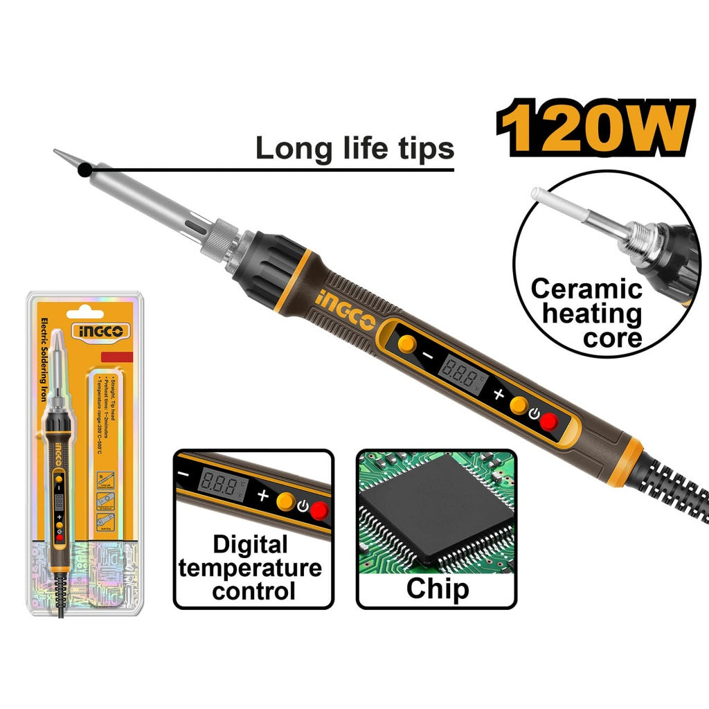 Ingco Industrial Electric Soldering Iron 120W SI01610 ING-HT - Image 2